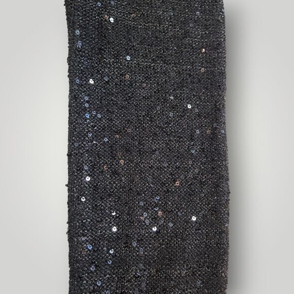 Alfred Dunner Women's S Embellish Black White Two-fer 3/4 Sleeve Sweater - Picture 10 of 15